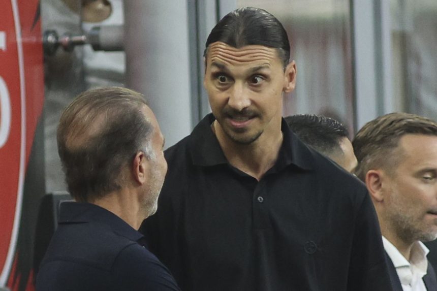 Gerry Cardinale a colloquio con Zlatan Ibrahimovic