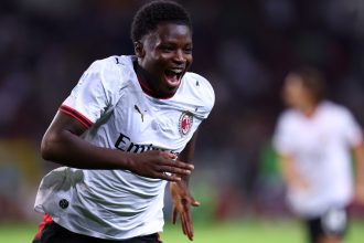 Alphadjo Cisse in gol all'esordio con la maglia del Milan contro il Torino